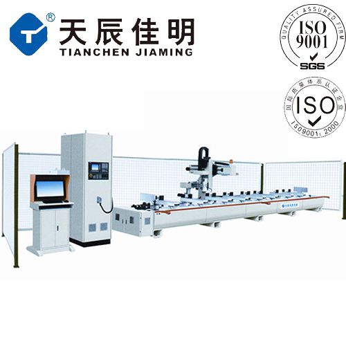 鋁幕墻加工設(shè)備-高速雙工作臺(tái)數(shù)控加工中心GCGZ-CNC-7000